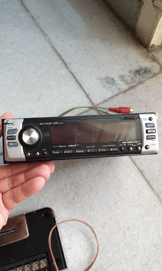 Head unit Clarion DXZ746MP plus bonus, Elektronik, Audio di Carousell
