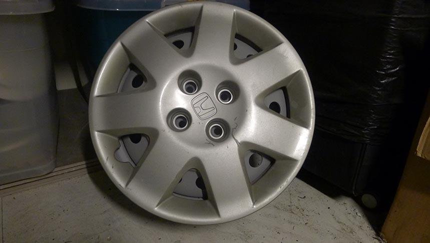 Honda Civic OEM 15 Hubcap with steel rims Car Parts
