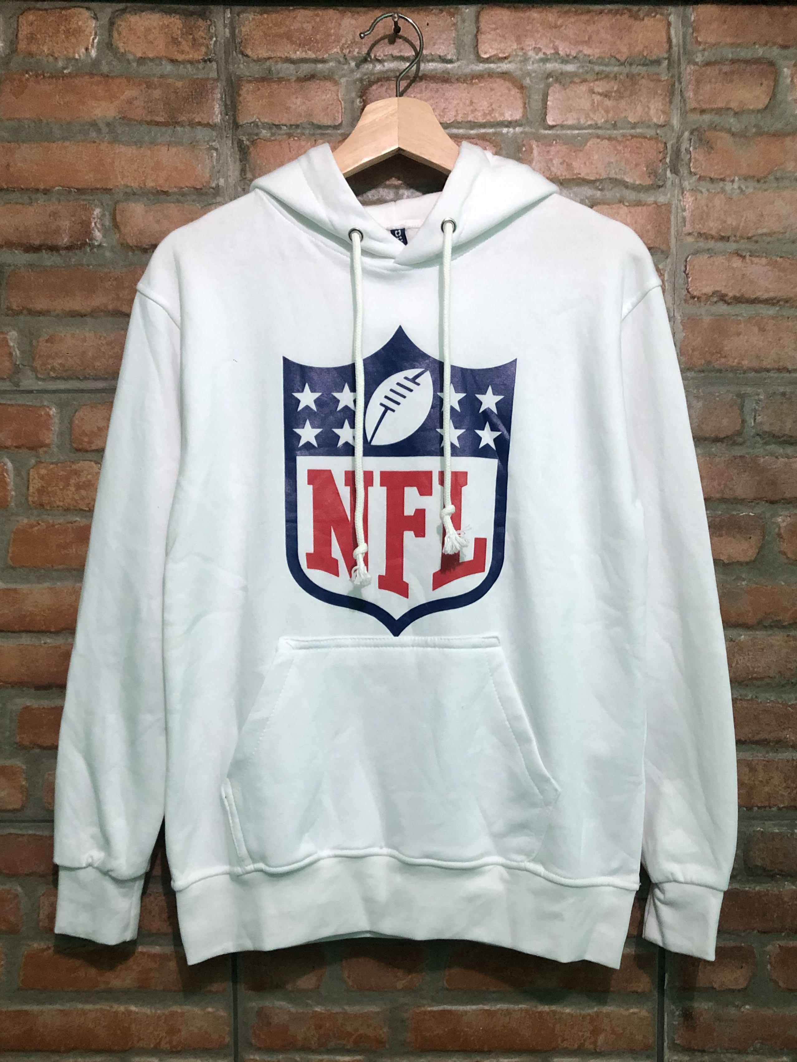 Hoodie H M X NFL Fesyen Wanita Pakaian Wanita Atasan di Carousell
