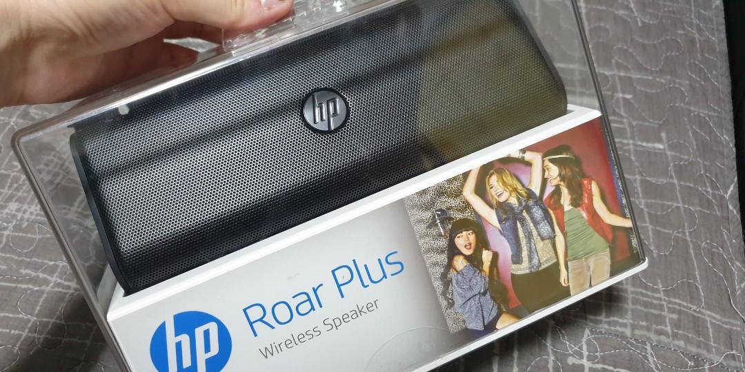 Hp roar plus online wireless speaker