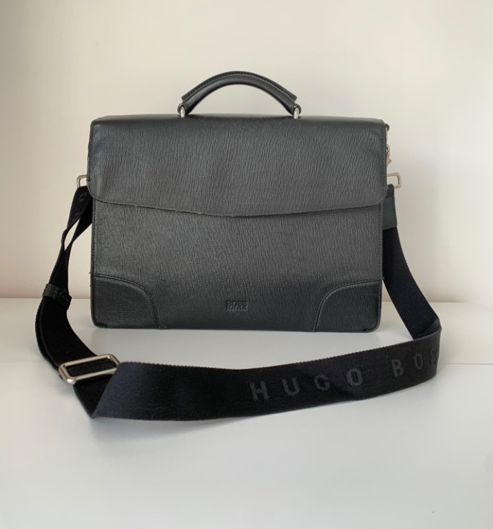 Hugo Boss Briefcase, Men's Fashion, Bags, Briefcases on Carousell