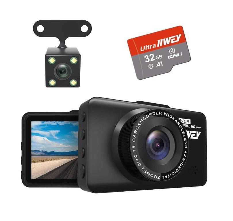Night Vision Iiwey Dash Cam Dc01 Car Camera Dash Cam Front And