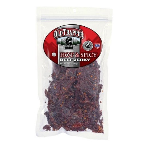 In Stock 10oz 283g Best Before 02 22 Old Trapper Beef Jerky Hot And Spicy America Traditional Style Jerky Widely Popular Among Cow Boys In West Coast U S A Food Drinks Instant Food On