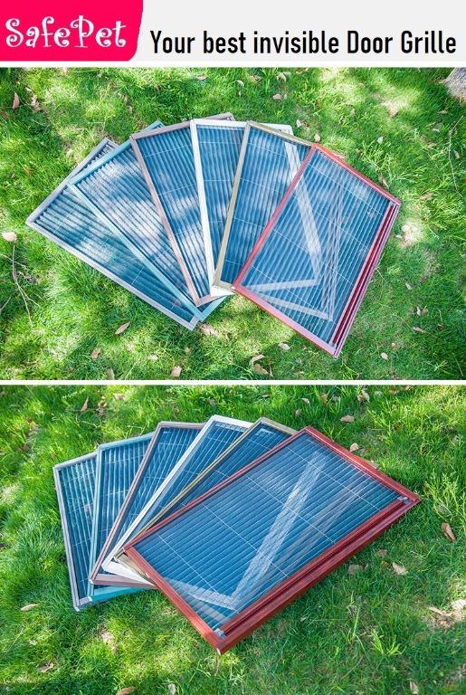 Invisible Sliding Door Grille for Cats , Pet Supplies, Homes & Other ...