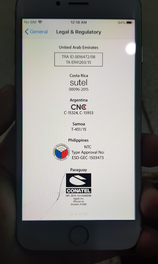 iPhone 6s 16gb . NTC approved, Mobile Phones & Gadgets, Mobile Phones,  iPhone, iPhone 6 Series on Carousell