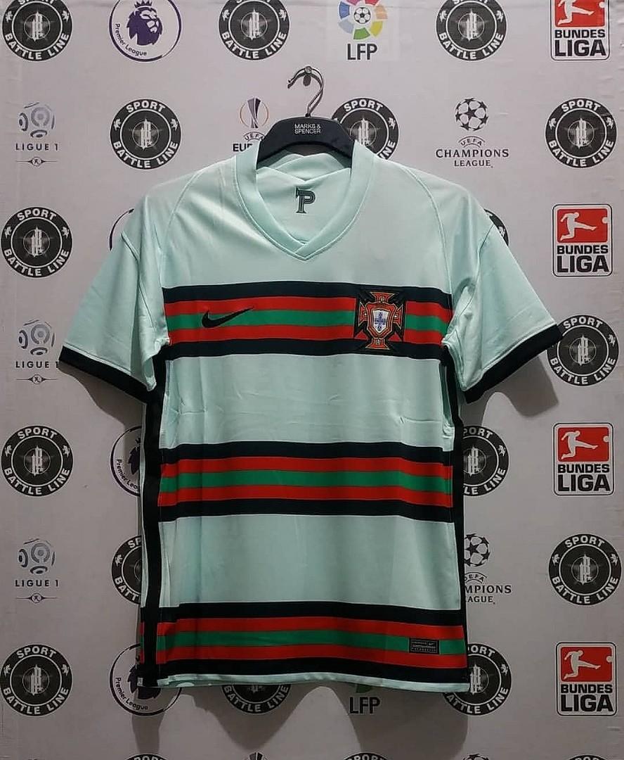 Jersey Portugal Away Euro 2020 Olah Raga Baju Olahraga Di Carousell