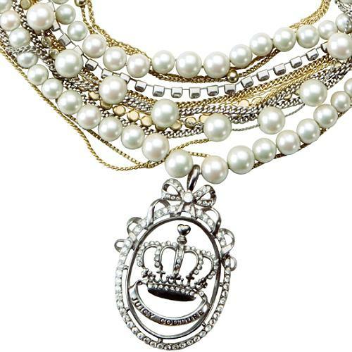 Juicy Couture Pearl Torsade Inspired Necklace Women s Fashion Jewelry Organizers Necklaces on Carousell