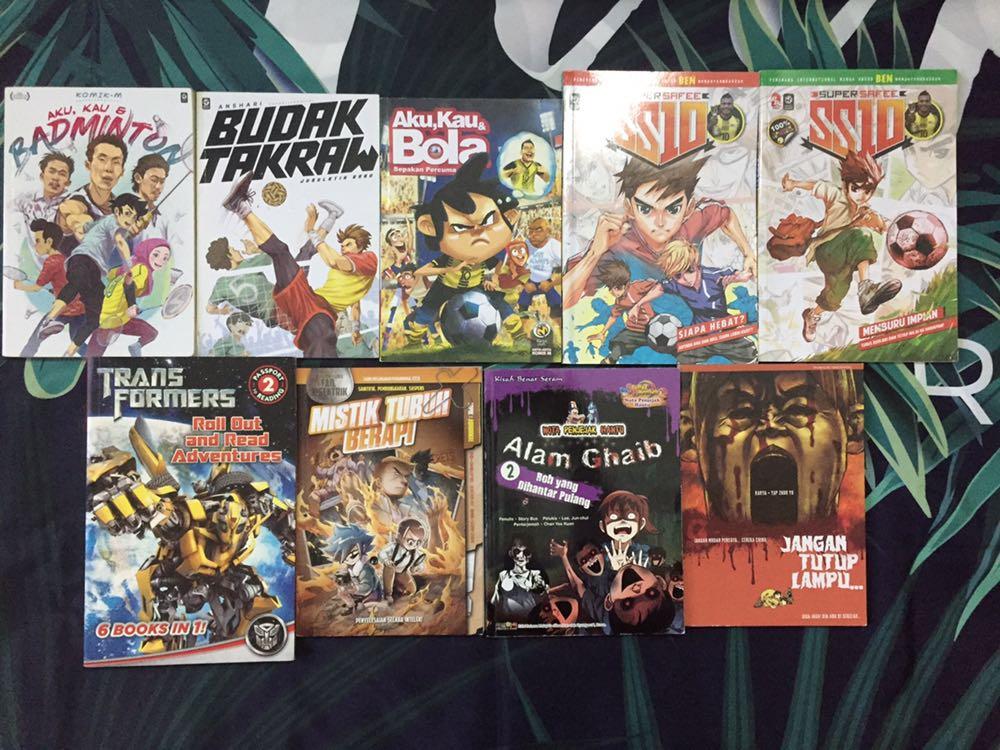 Komik Bahasa Melayu Buy All Free Postage Books Stationery Comics Manga On Carousell