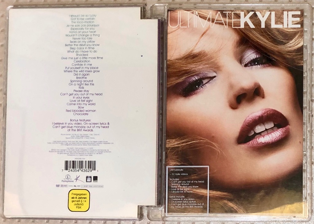 Kylie Minogue Ultimate Kylie DVD, Hobbies & Toys, Music & Media, CDs