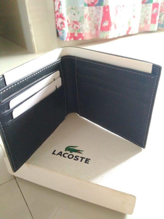 Lacoste Wallets ORI Fesyen Pria  Tas  Dompet Dompet di 
