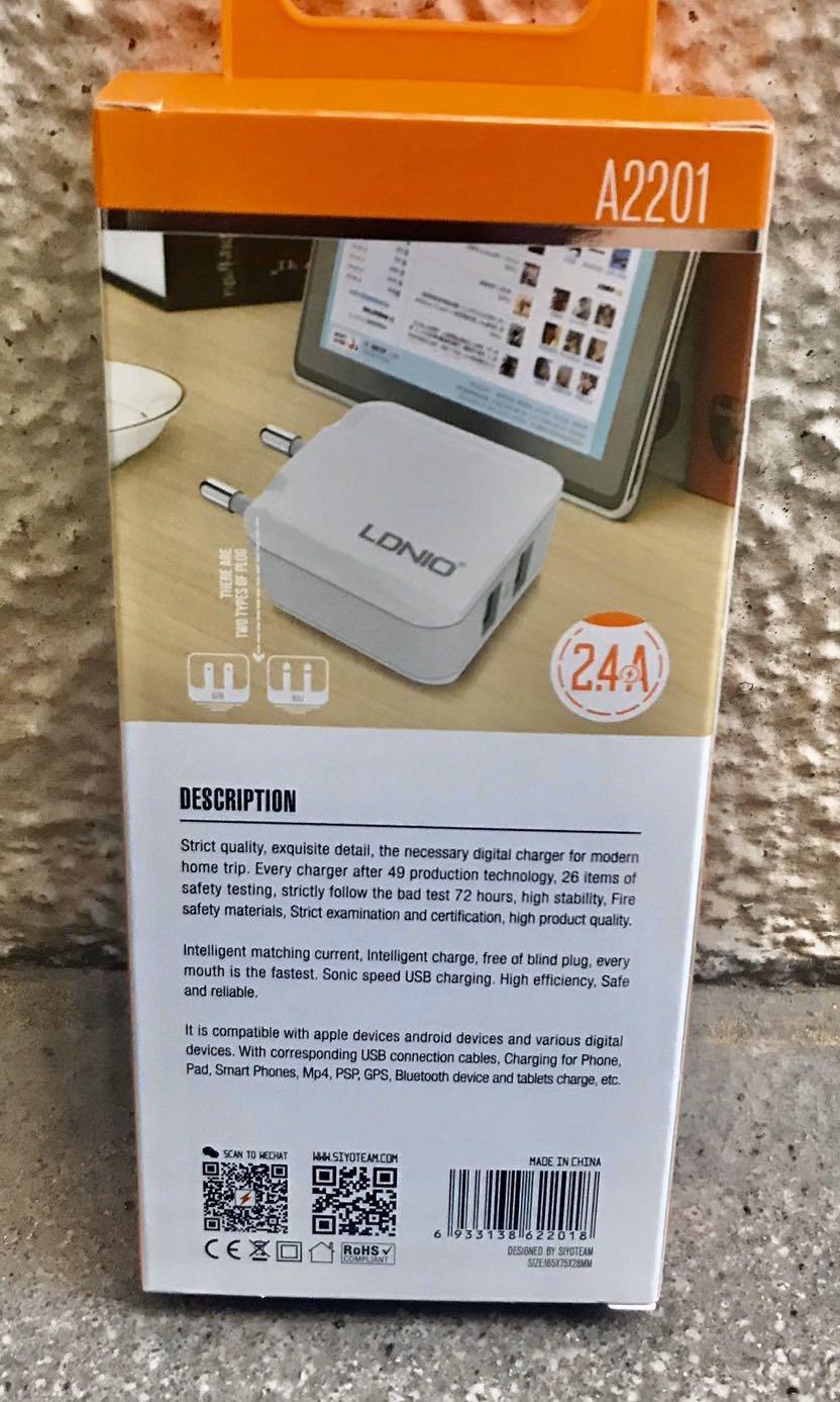 LDNIO Universal Travel Adaptor (Category: Electrical, Adaptors & Sockets) located in San Juan City. Submitted by addieandmatty (Listing ID 1005280943, Image 2). Description: .