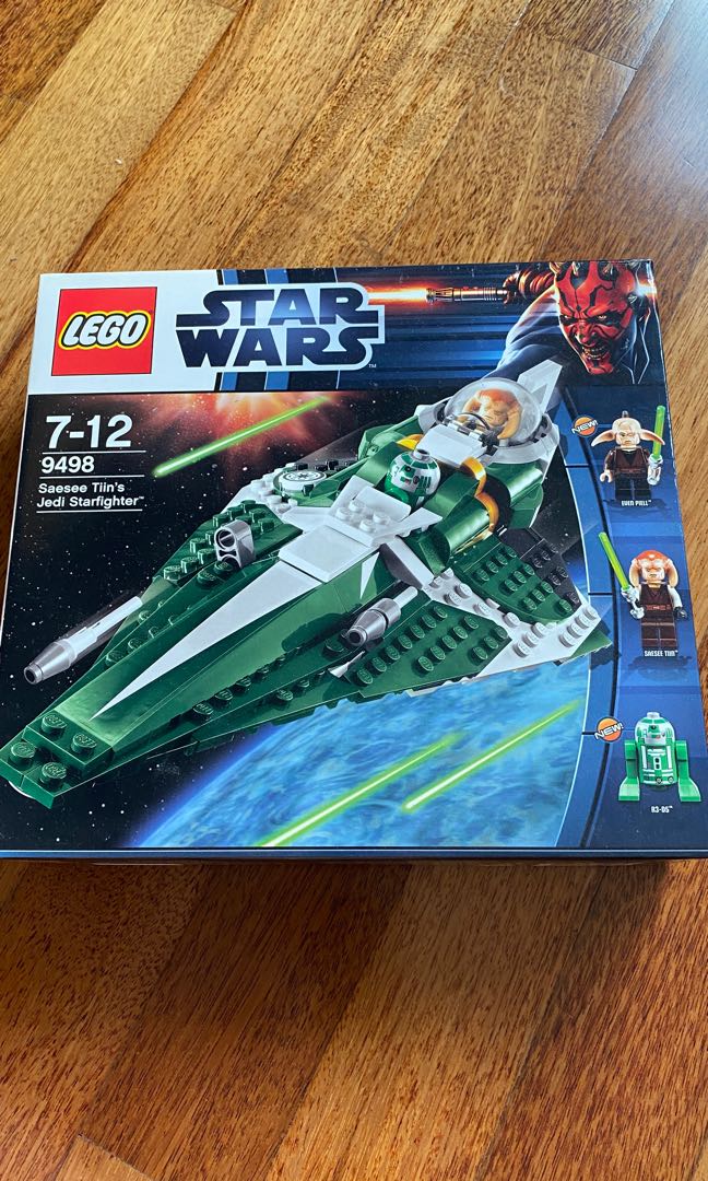 Lego star wars 9498 sale saesee tiin's jedi starfighter