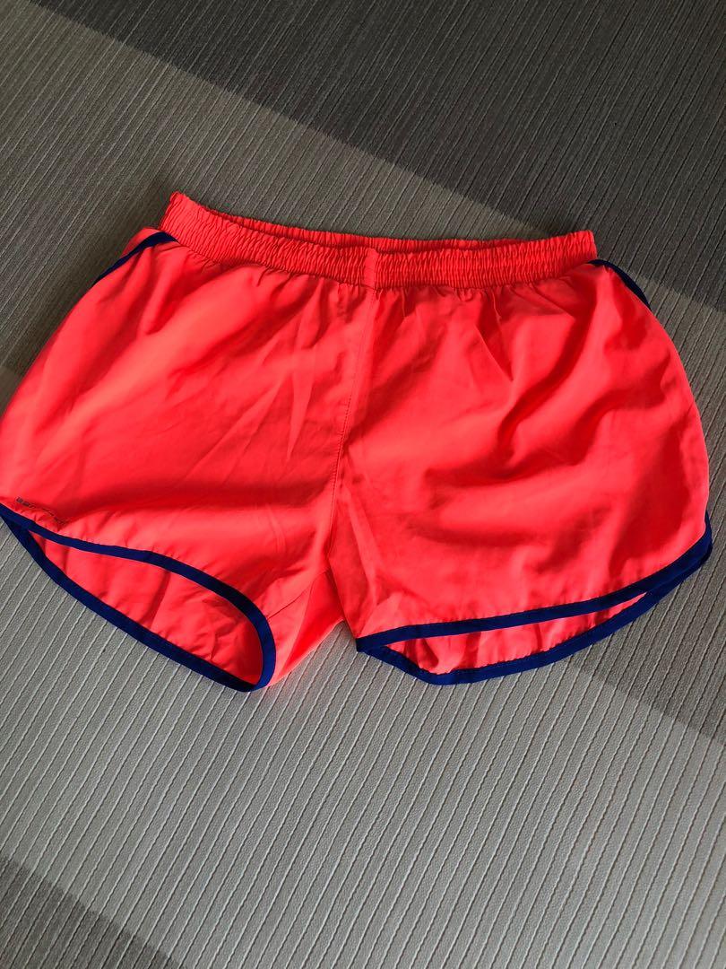 red running shorts ladies