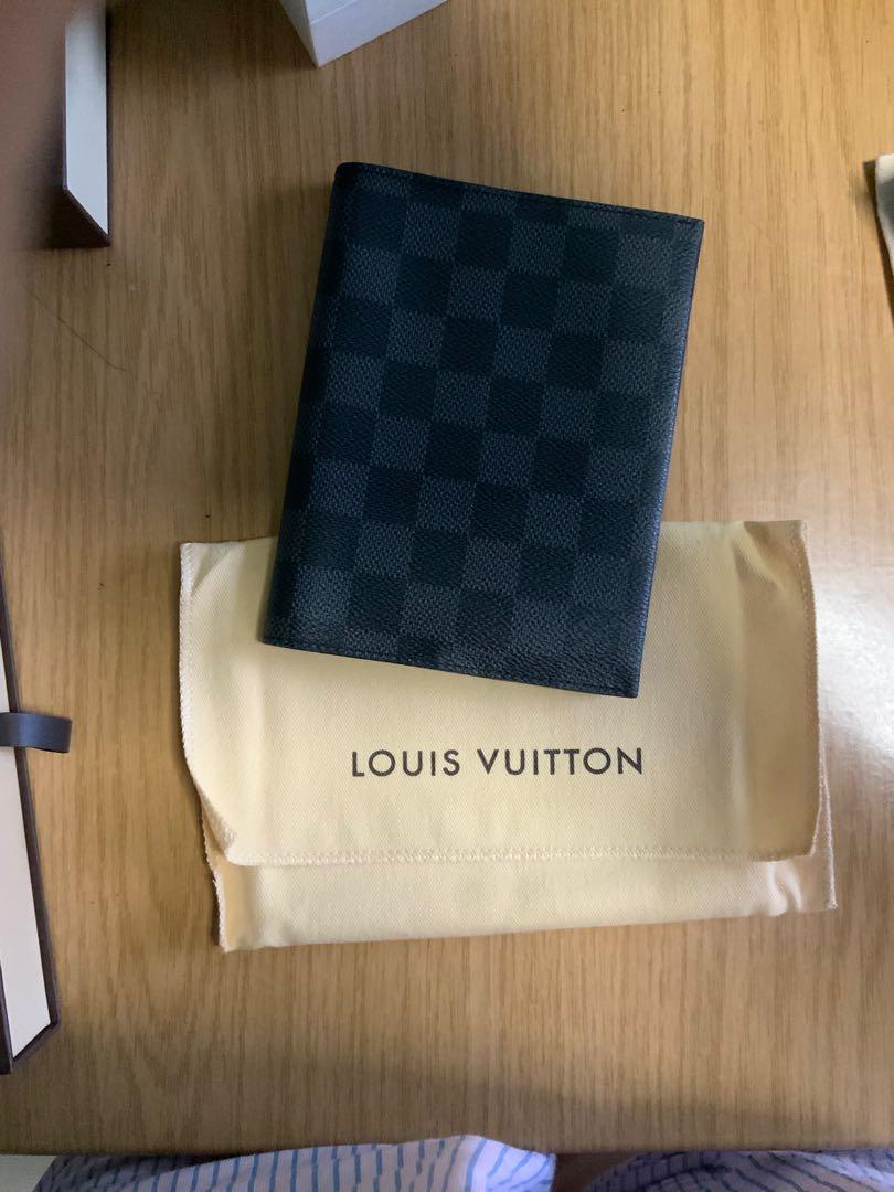 Louis Vuitton 2019 Agenda Bureau Damier Graphite Notebook Cover PVC Black
