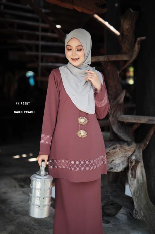 Mas Mona Kurung Muslimah Fashion Two Piece On Carousell