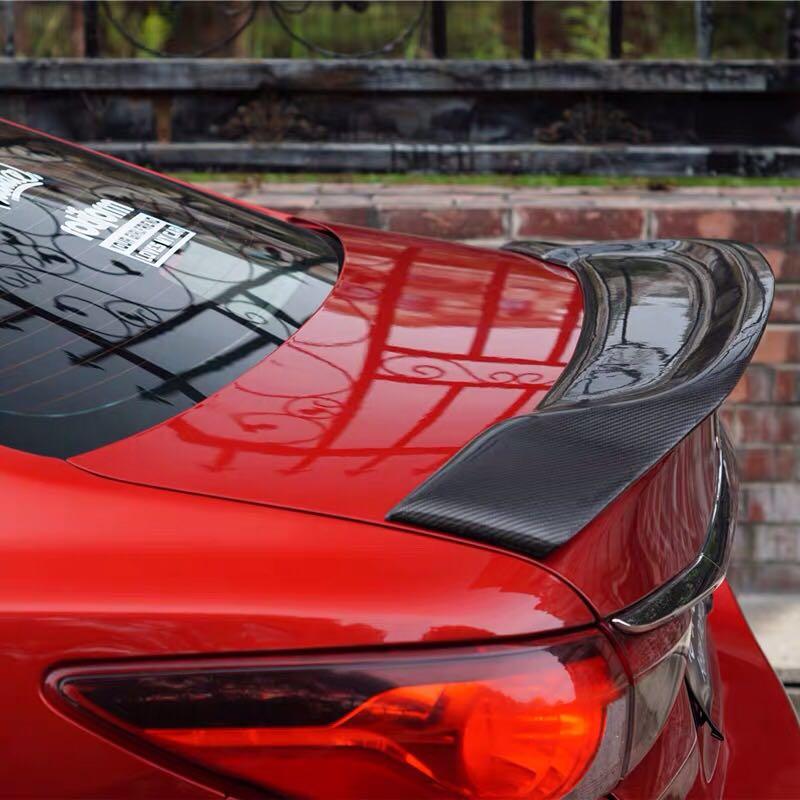 Mazda 3 Boot Lip Spoiler, Car Accessories, Accessories on Carousell