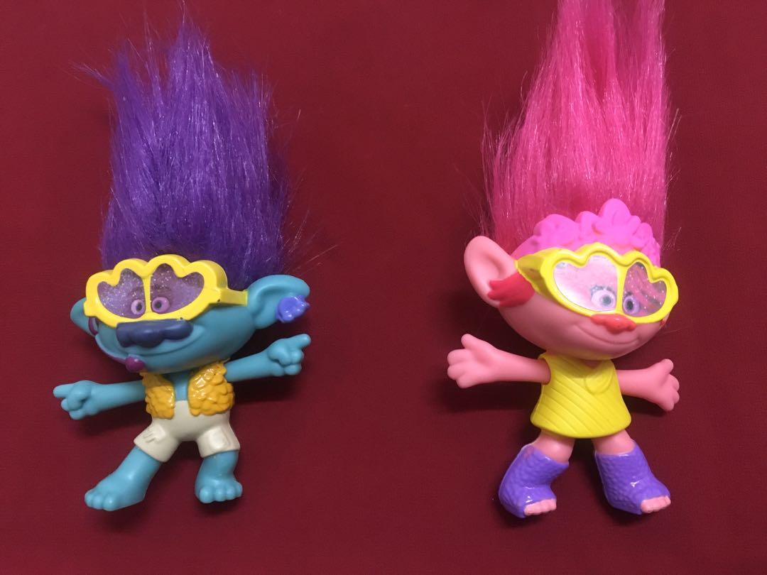 Trolls shop mcdonald's toys
