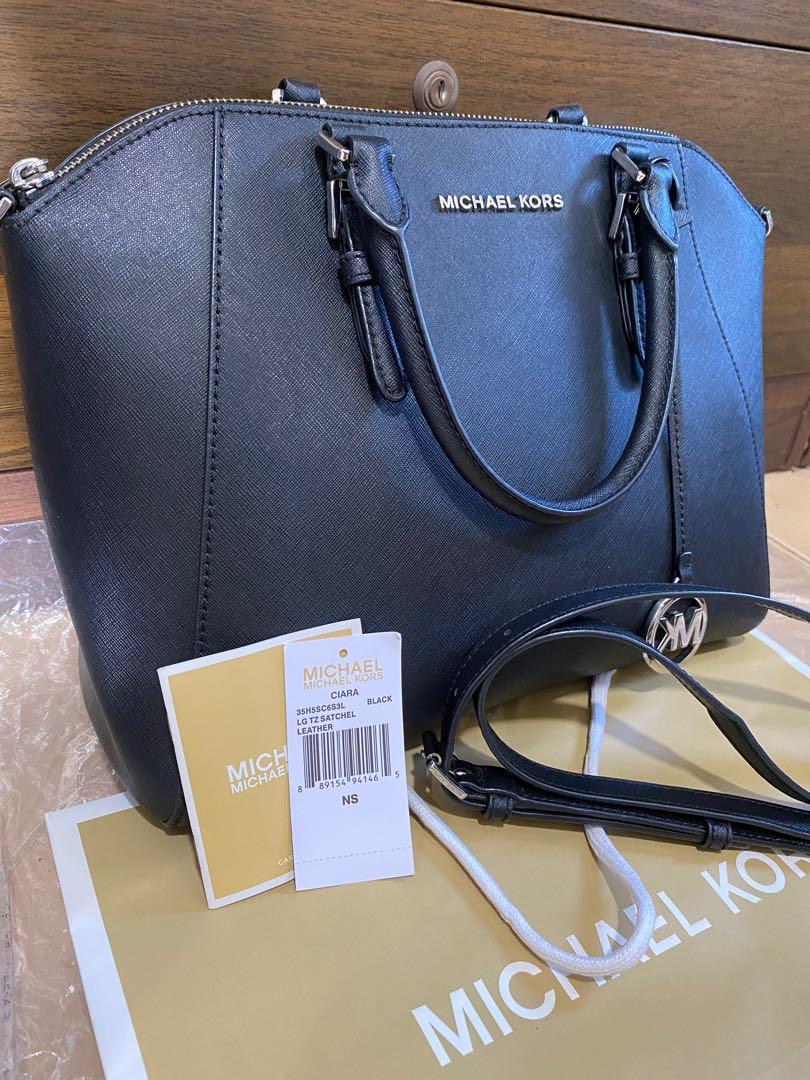 Ciara large top zip sales satchel