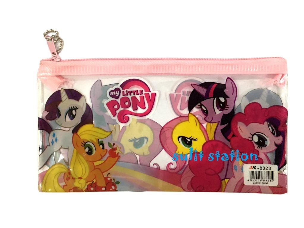 Mlp My Little Pony Themed Birthday Party Clear Plastic Pencil Case