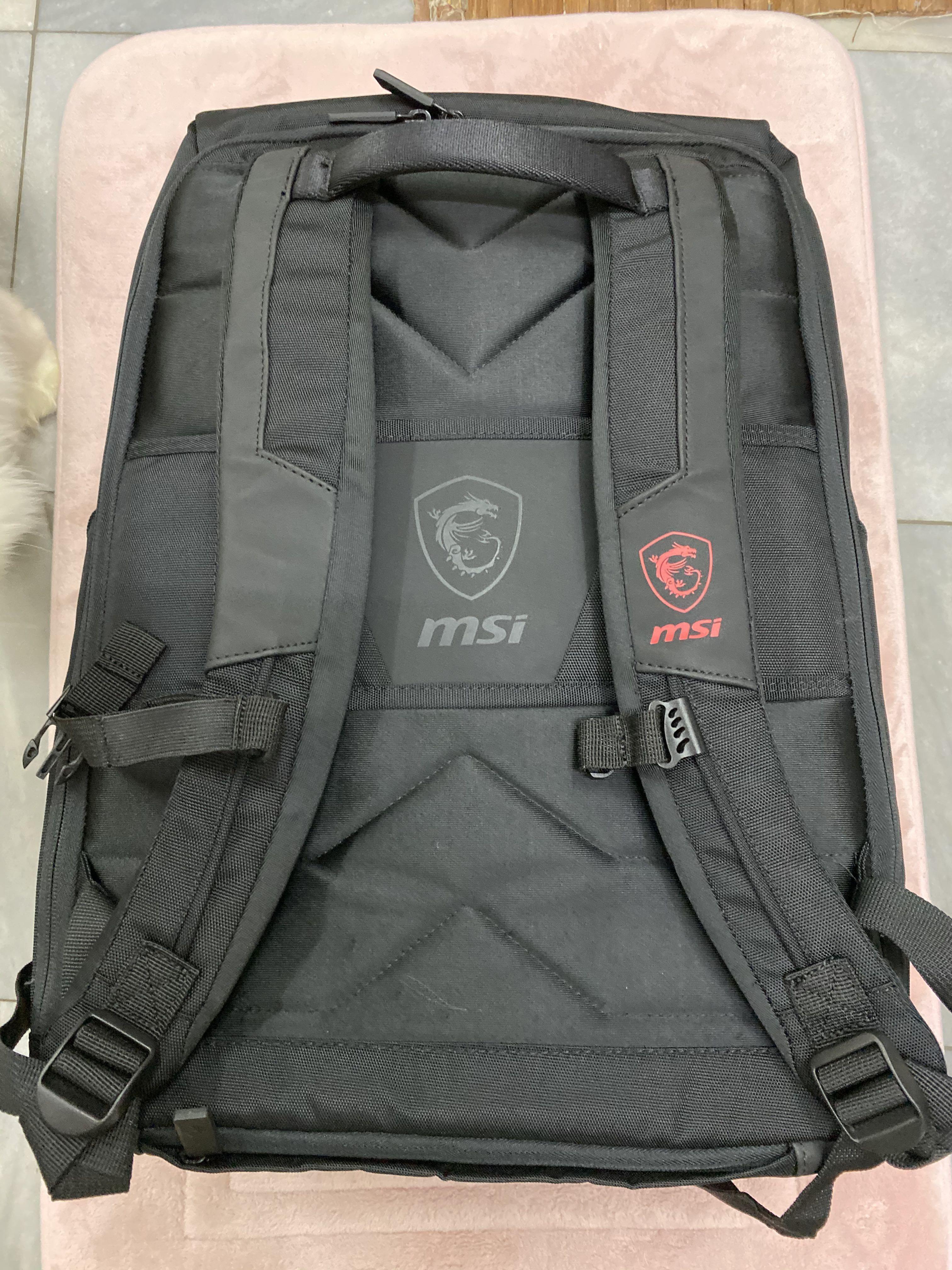 msi urban raider gaming backpack