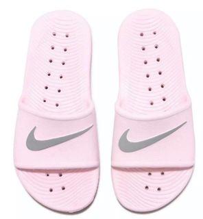 pink nike slides womens