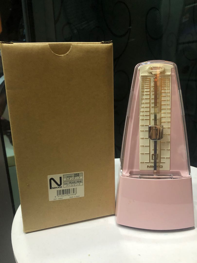 Nikko Metronome In Pink, Hobbies & Toys, Music & Media, Music