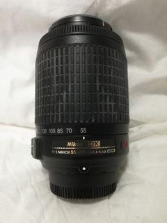 Nikon DX :  AF-S DX VR Zoom - Nikkor 

55-200mm f/4-5.6G IF-ED