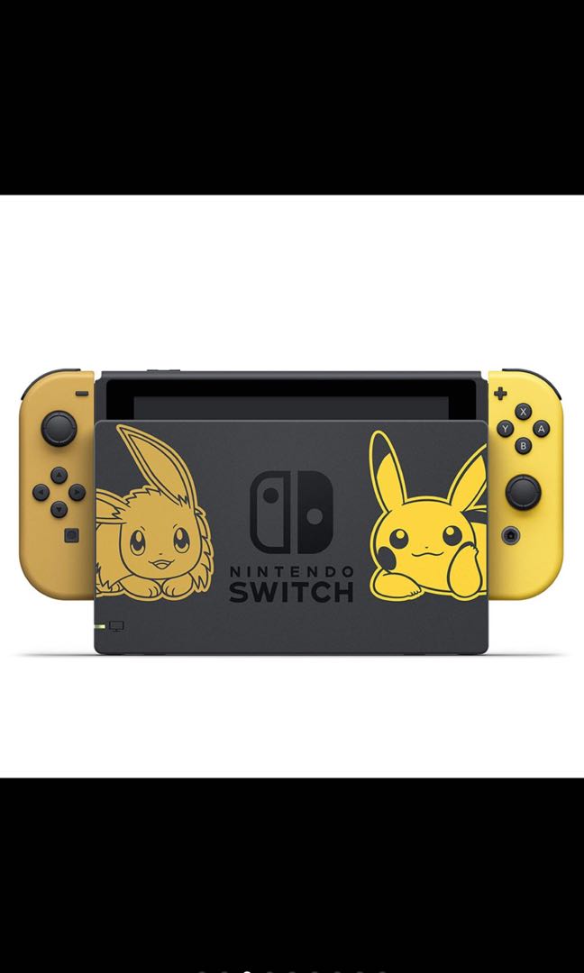 RUSH!! Nintendo Switch Console Pikachu & Eevee Edition + Pokeball Plus