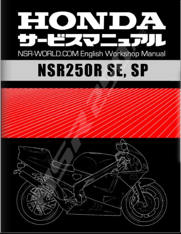 NSR250 English Service Manual , Free Items on Carousell NSR250 English Service Manual , Free Items on Carousell