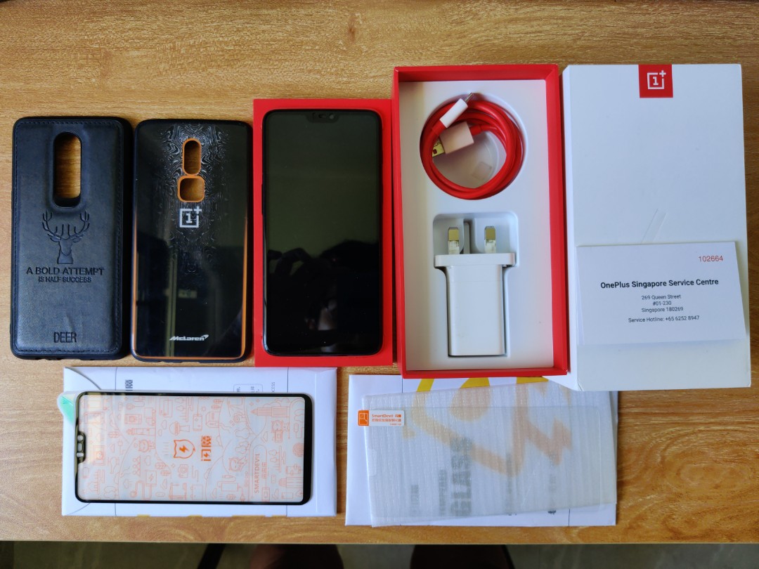 OnePlus 6 Mirror Black 128GB, Mobile Phones & Gadgets, Mobile Phones