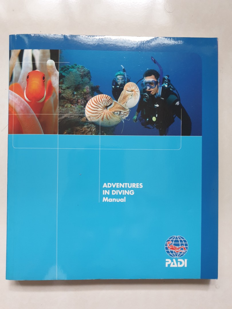 PADI diving theory book, Hobbies & Toys, Music & Media, Music Scores on