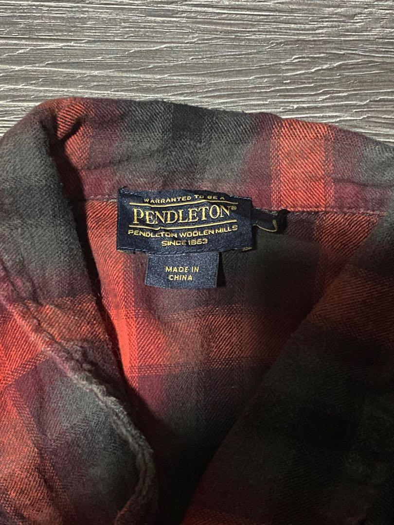 Pendleton flannel (Category: Apparel) located in Singapore. Submitted by wearware (Listing ID 1005280871, Image 3). Description: In good condition Size M 100% authentic Bought in US.