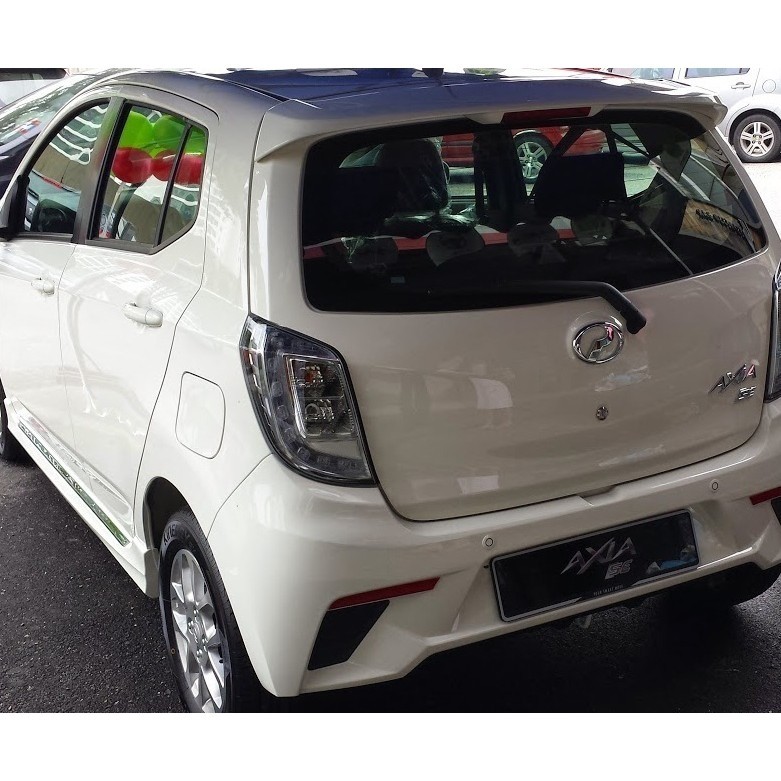 Perodua Axia oem spoiler with paint, Auto Accessories on Carousell