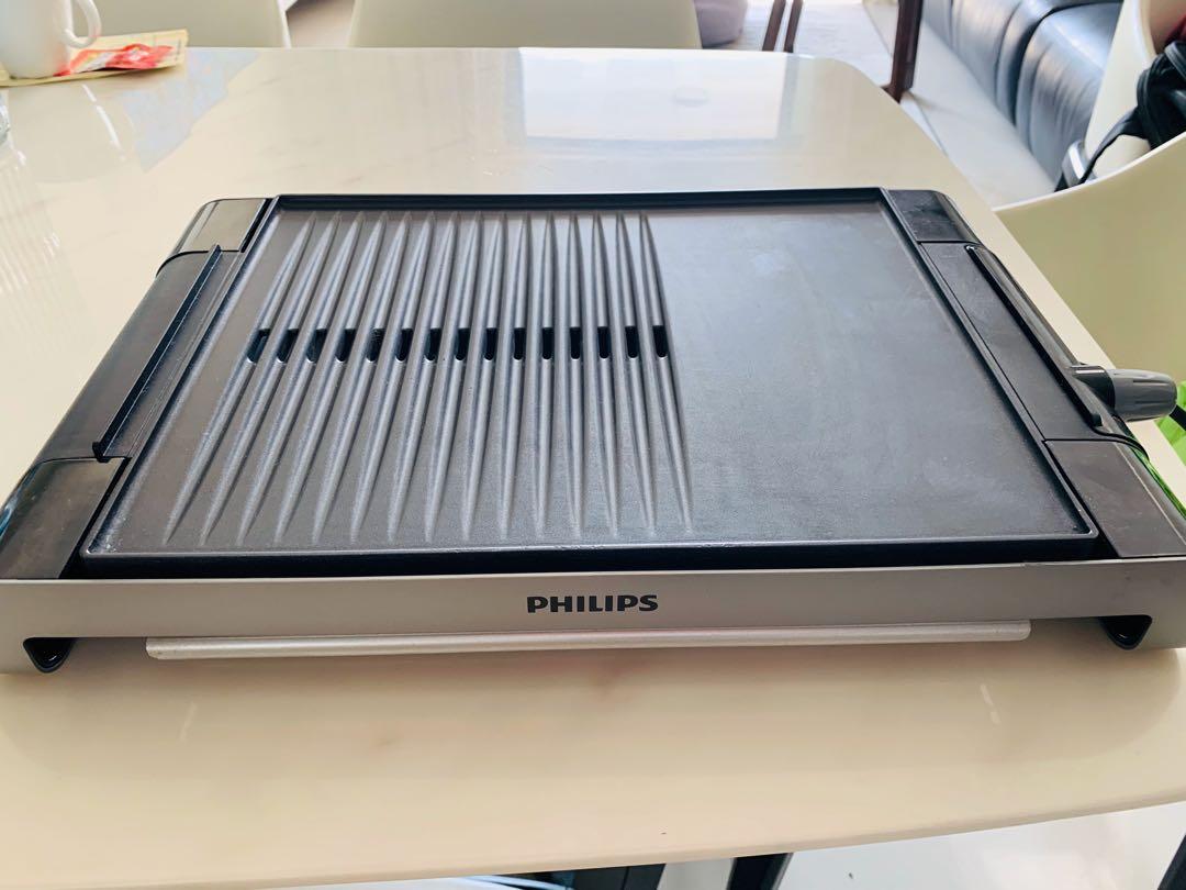 Philips Table BBQ Grill HD4419/20, TV & Home Appliances, Kitchen