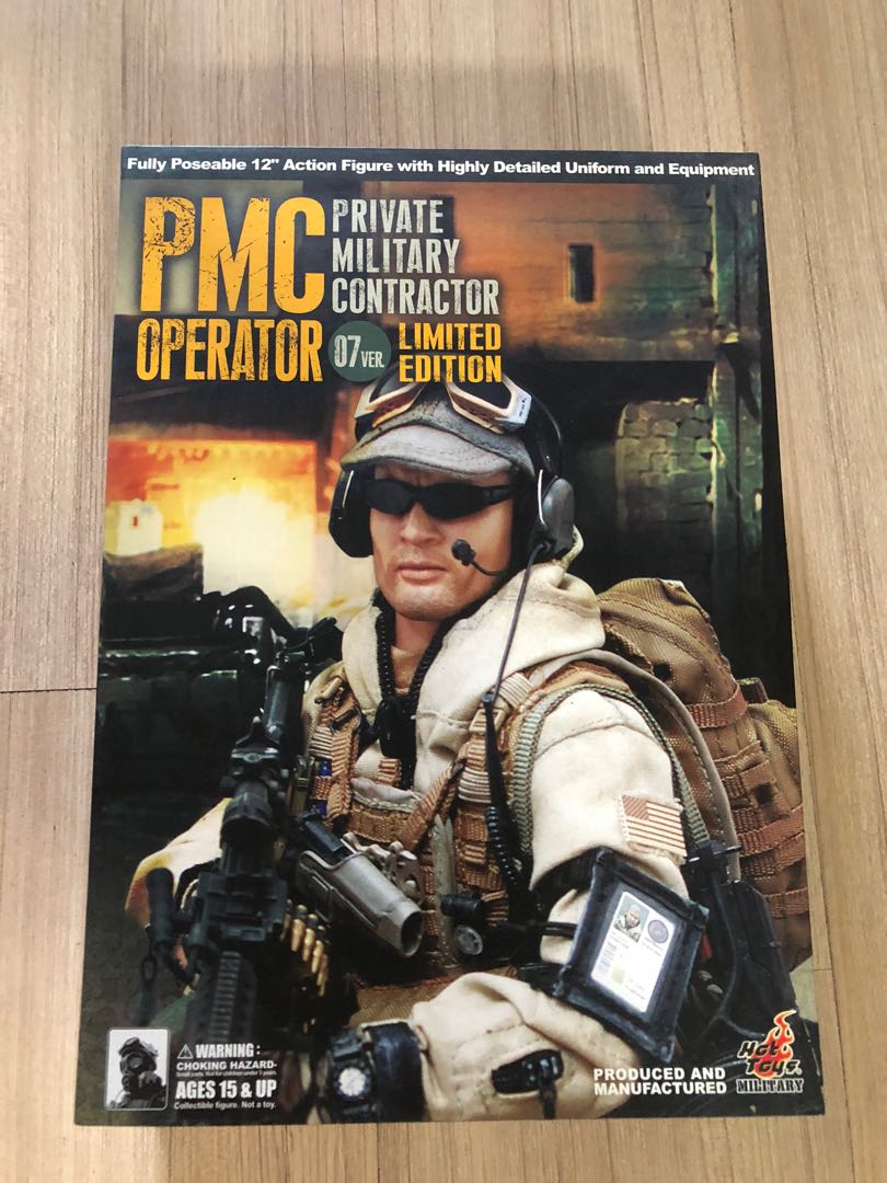 HOT TOYS PMC PRIVATE MILITARY CONTRACTOR OPERATOR 07 VER (LIMITED ...