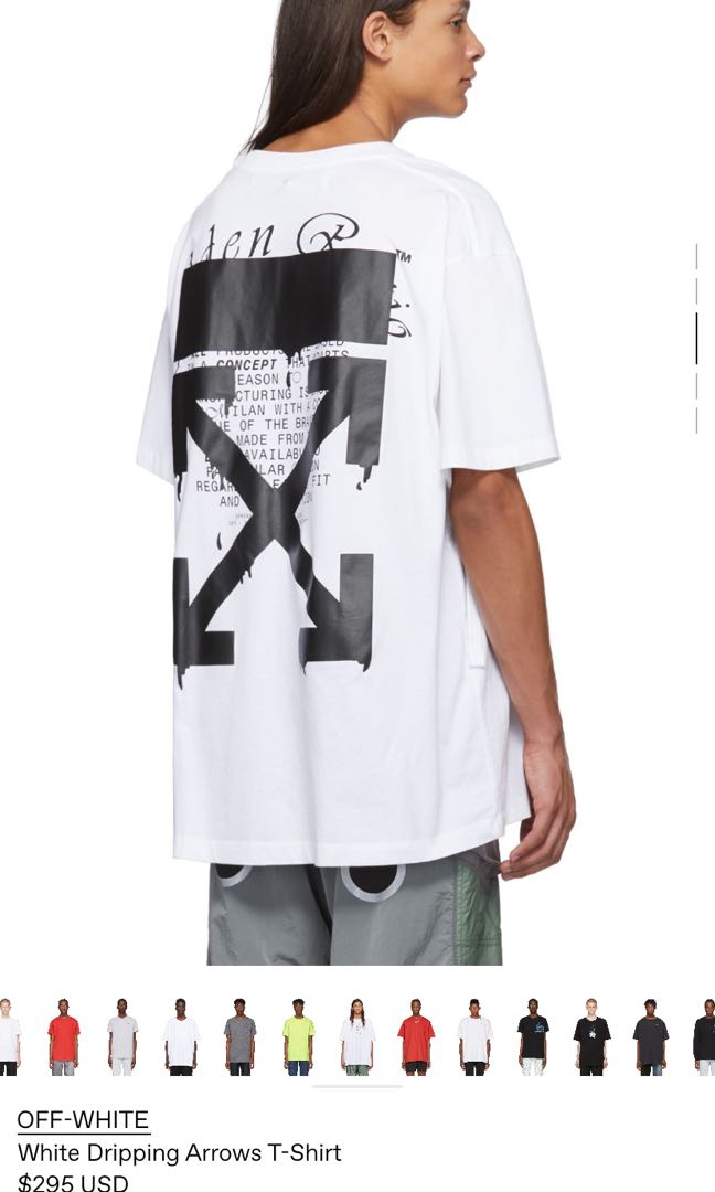 Off white 20ss tee Clearance
