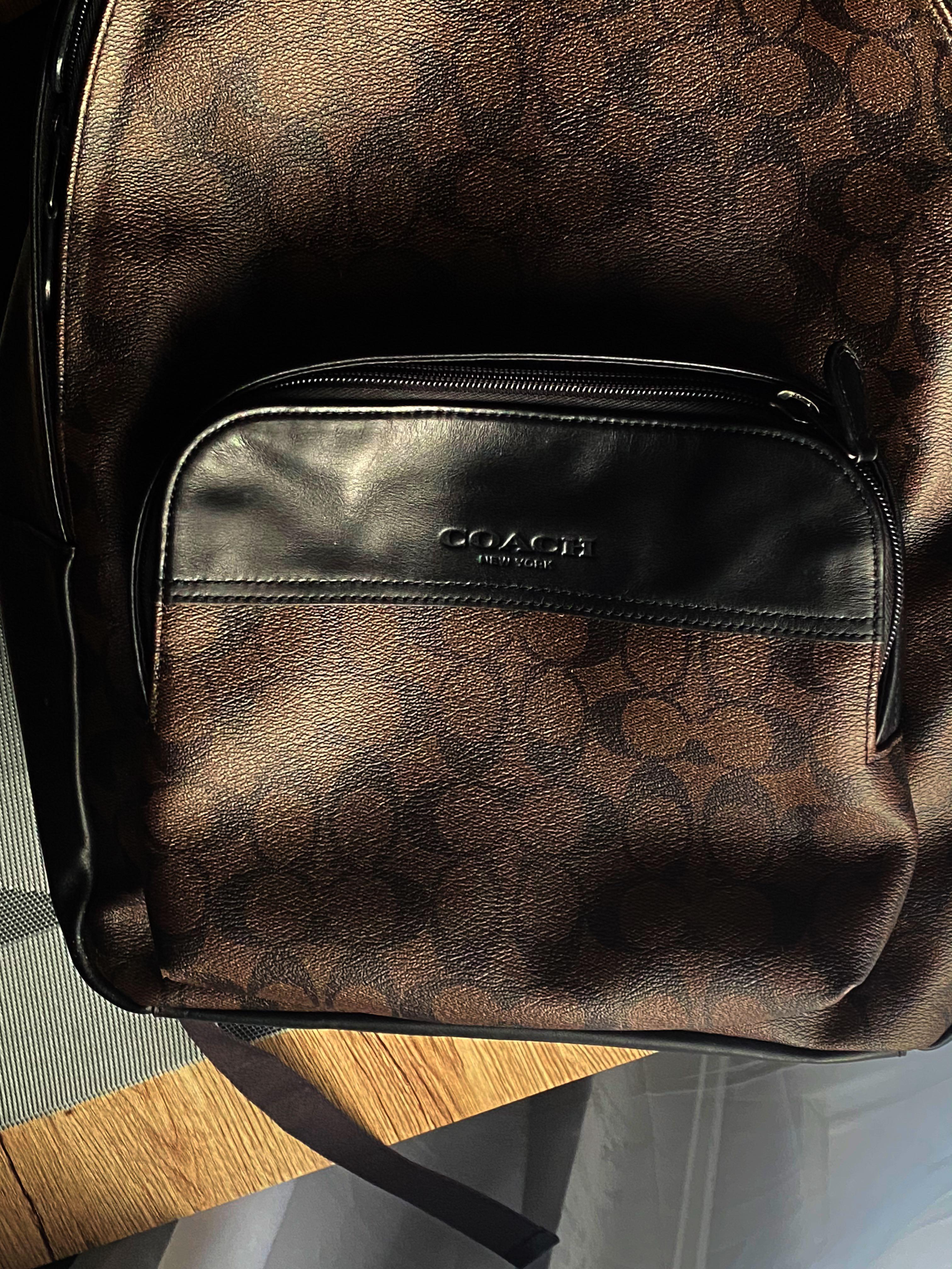 Preloved Coach Backpack Black Brown Luxury Bags Wallets On Carousell