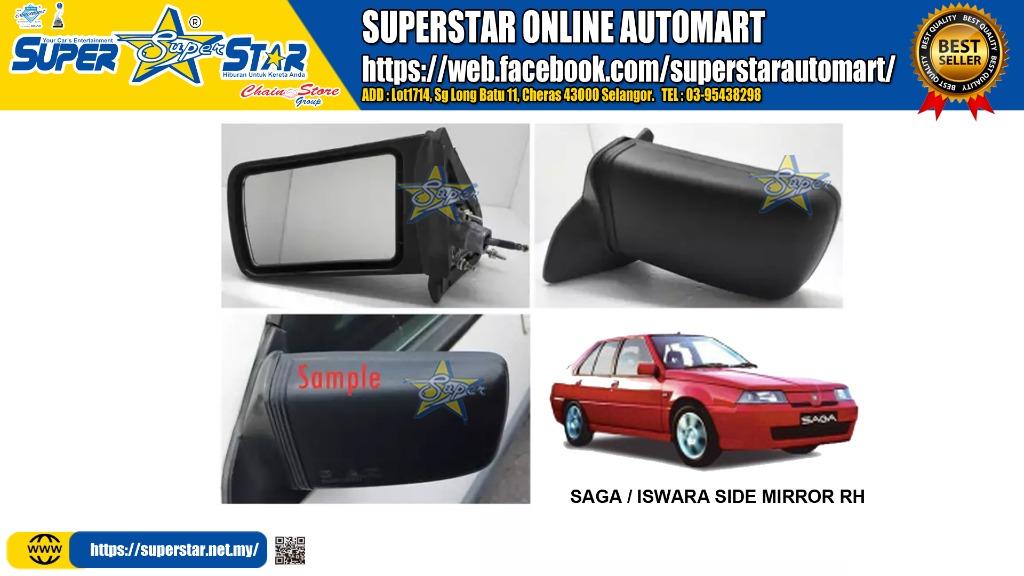 Proton Saga Iswara Side Mirror Right 1pc Auto Accessories On Carousell