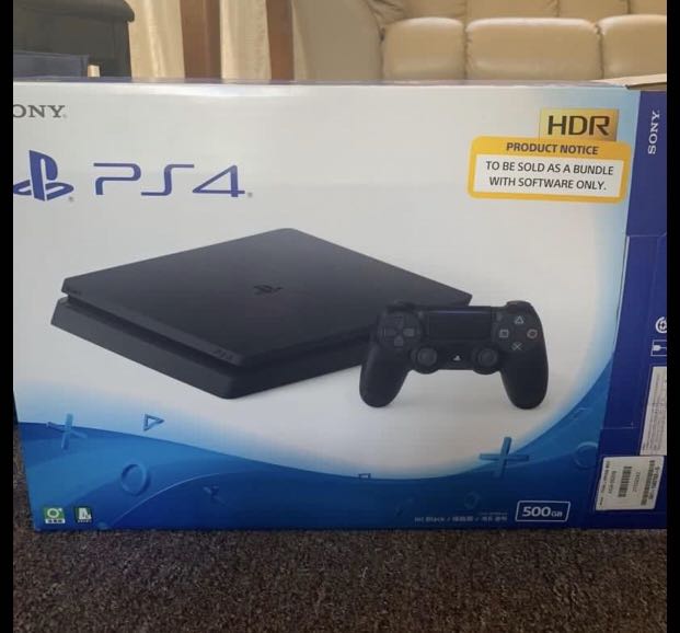 PS4 Slim 500GB w 2 controllers Video Gaming Video Game Consoles
