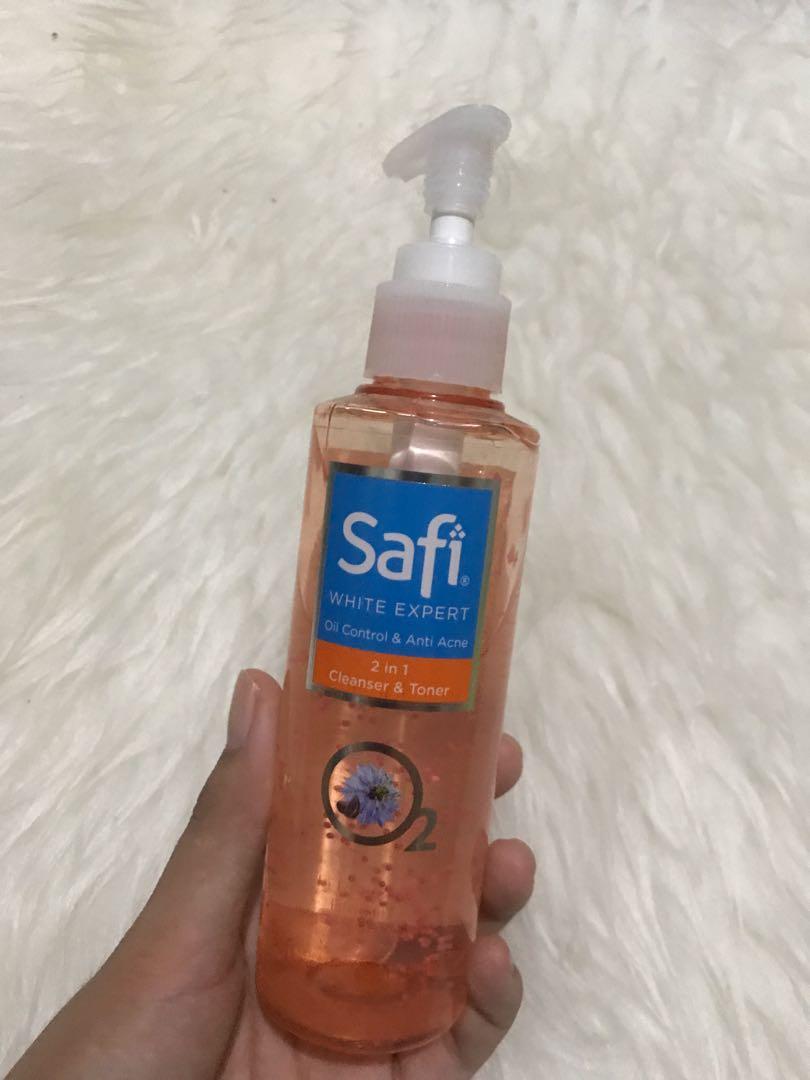 Safi White Expert Oil Control Anti Acne 2 in 1 Cleanser Toner
