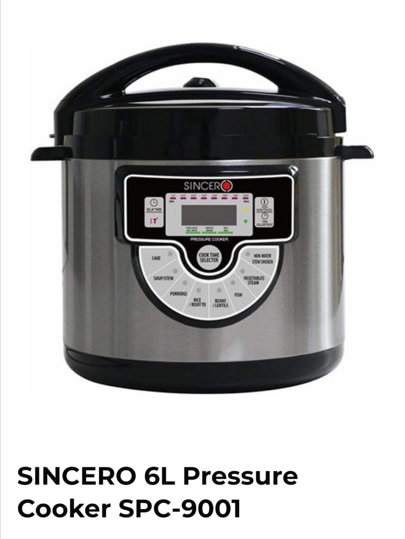 Sincero 8 in 1 Multi Functional Pressure Cooker SPC 9001