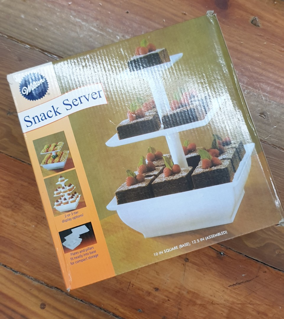 Snack Server Stand 3 Tier Food Drinks Kitchen Staples On Carousell
