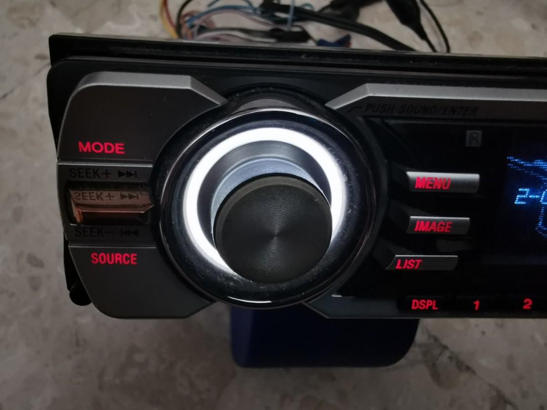 Sony head unit car audio Xplod unit CDXGT860U, Car Accessories