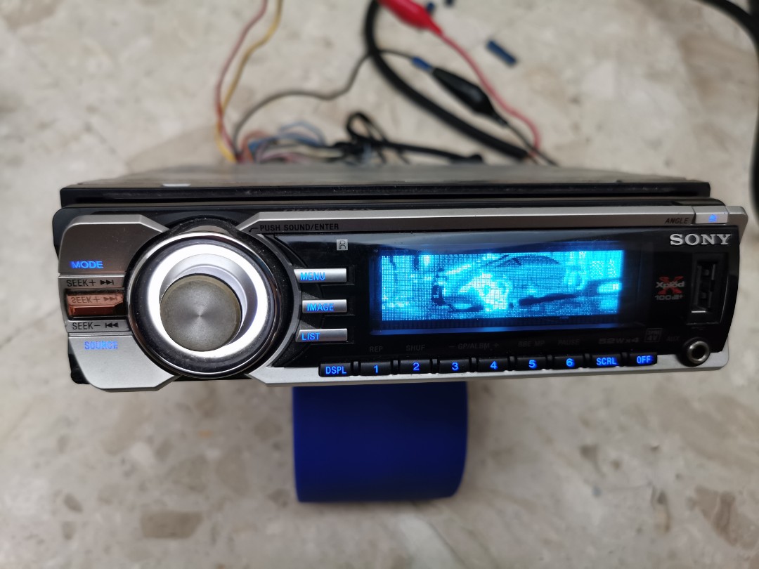 Sony head unit car audio Xplod unit CDXGT860U, Car Accessories