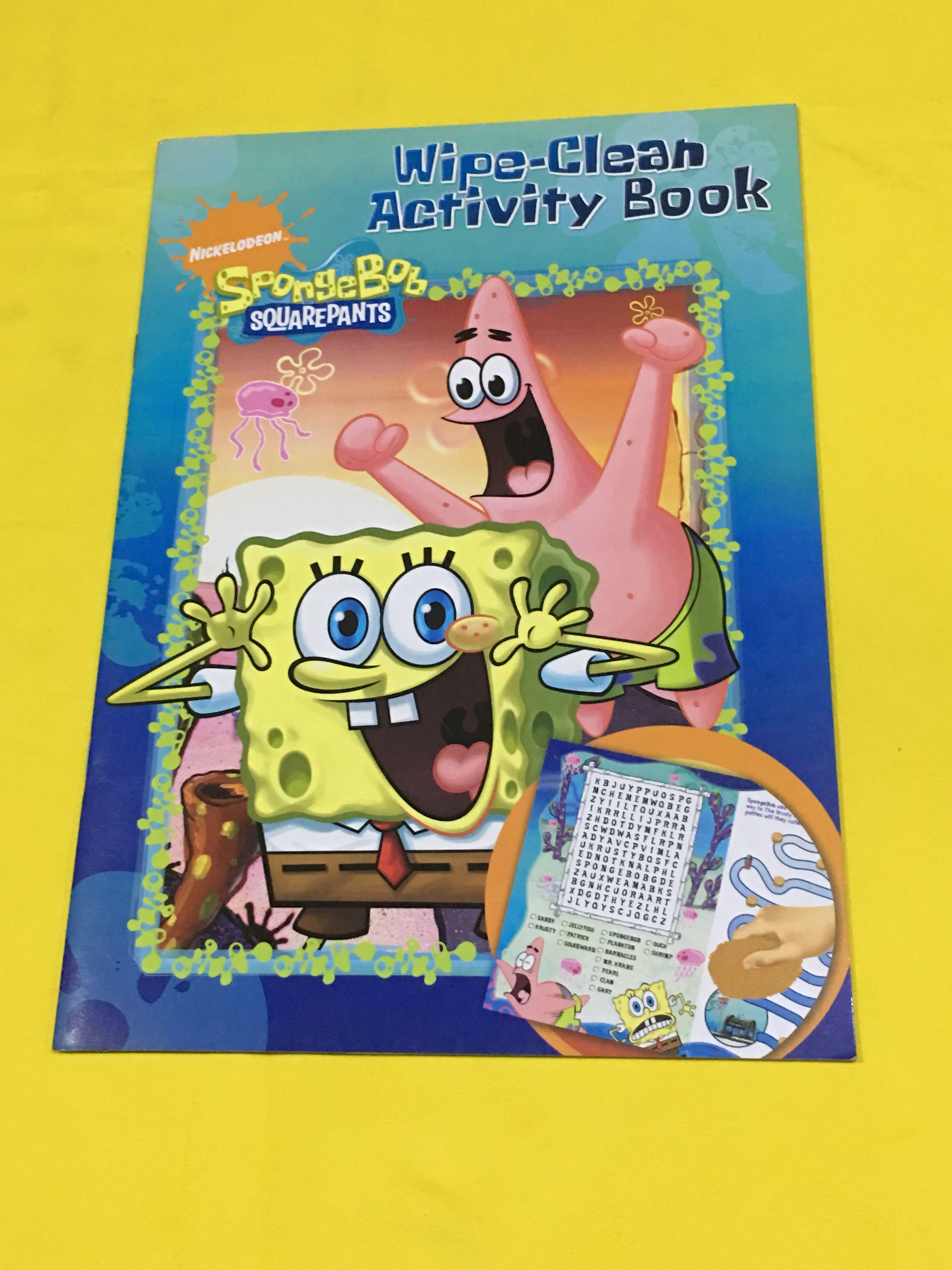 Sponge Bob Square Pants. Wipe Clean Workbook - Nickelodeon - NEW (Category: Children's Books) located in Manila. Submitted by beyondfundraising (Listing ID 1005338085, Image 1). Description: Kindly PM for inquiry MOP: BDO or BPI or Gcash RFS: Fundraising for Mission Works Slightly Negotiable - “as is where is” - NEW in Excellent Condition - outgrown - needs cleaning :) Pls. see my other listings for possible combine shipping. Dear Buyers, Please 