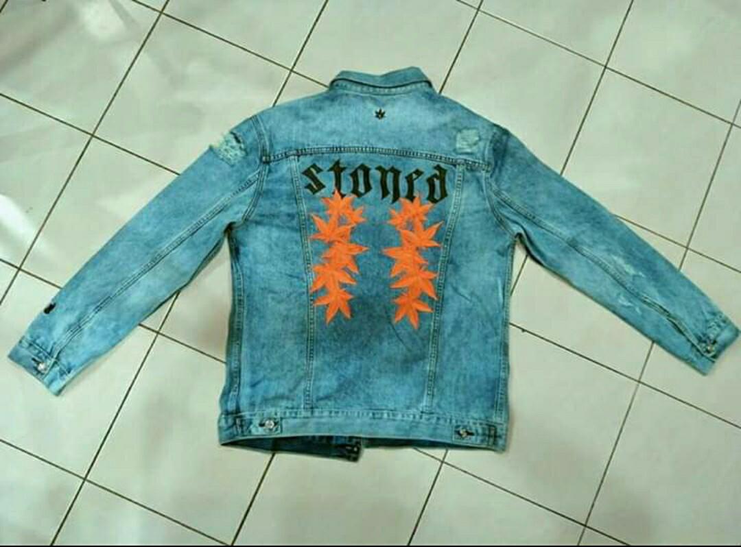Stoned and shop co denim jacket