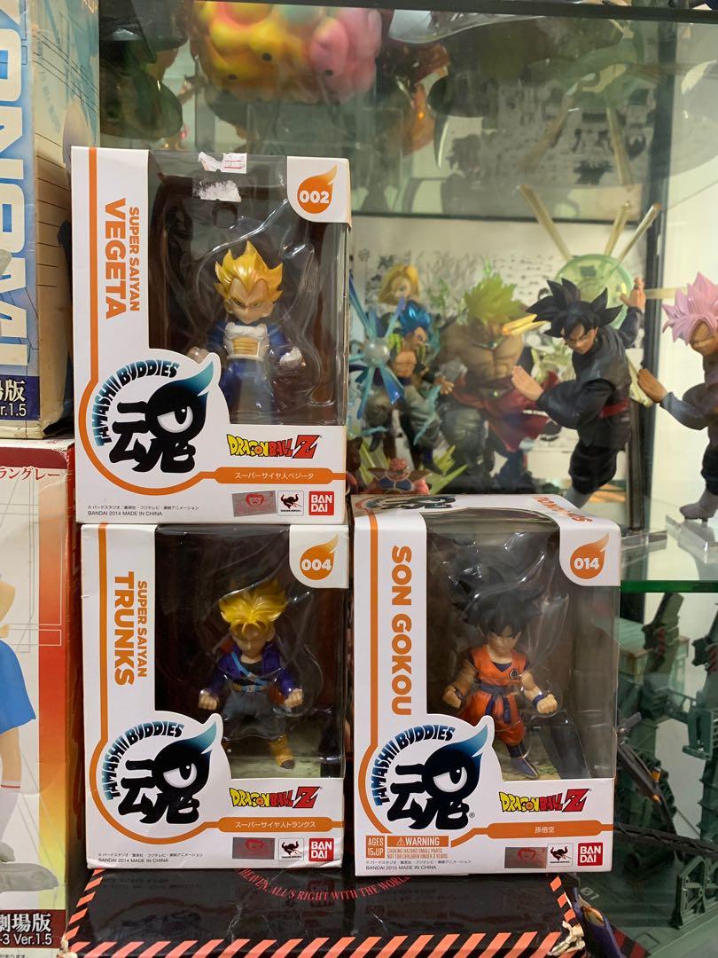 Tamashi Buddies Dragonball Goku Trunk Vegeta Toys Games Bricks Figurines On Carousell