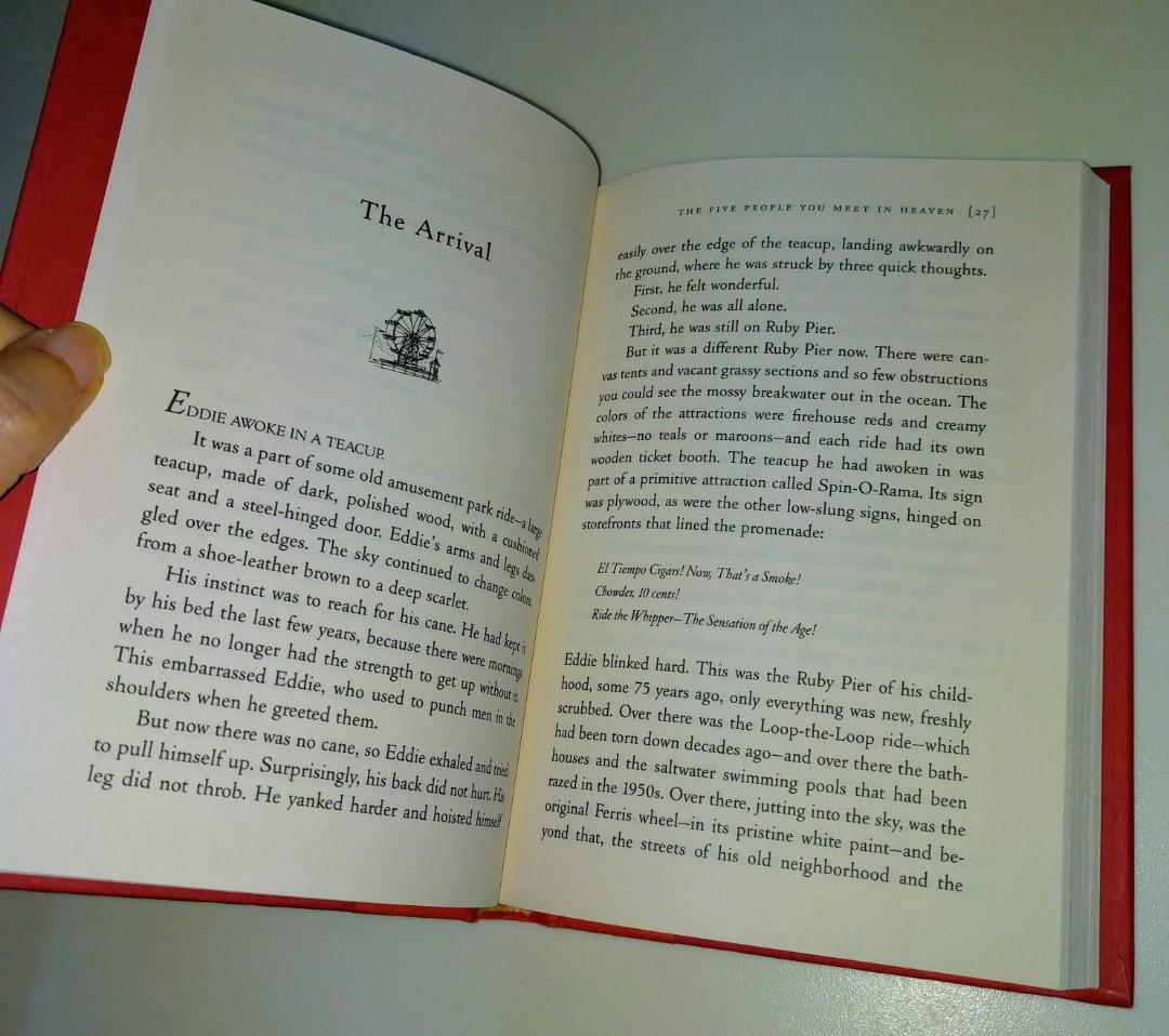 The Five People You Meet In Heaven By Mitch Albom