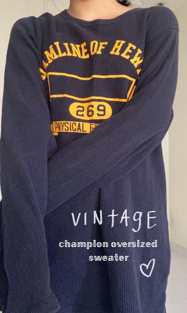 champion oversized sweater