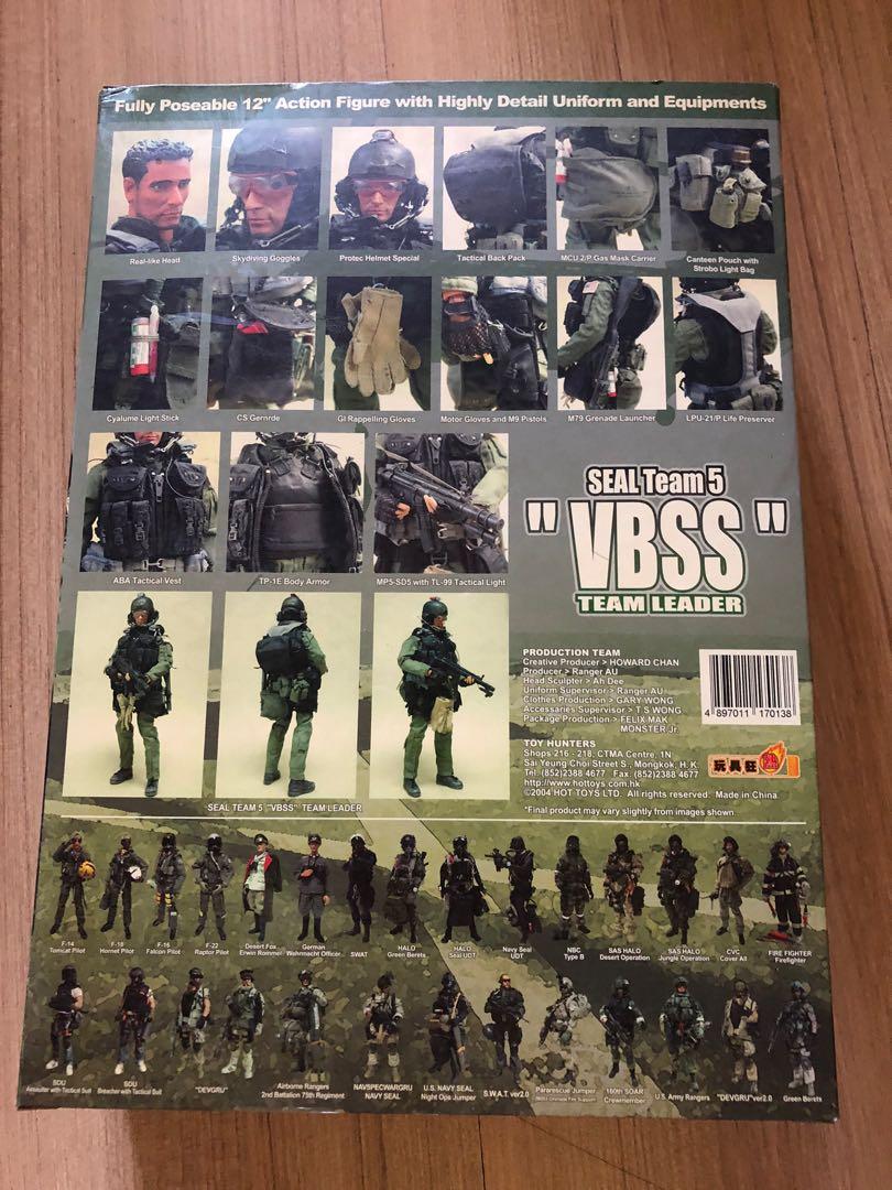 ホットトイズSEAL VBSS COMMANDERとTEAM LEADER 2体 フィギュア